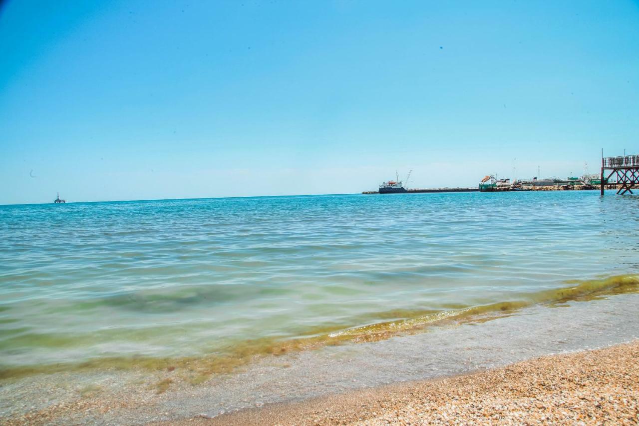 Mavi Dalga Beach Hotel バクー エクステリア 写真